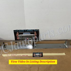 OEM 1962 Cadillac Deville Eldorado Fleetwood CHROME DASH INSTRUMENT CLUSTER SPEEDOMETER GAUGES RADIO BEZEL #3512568/#1477453
